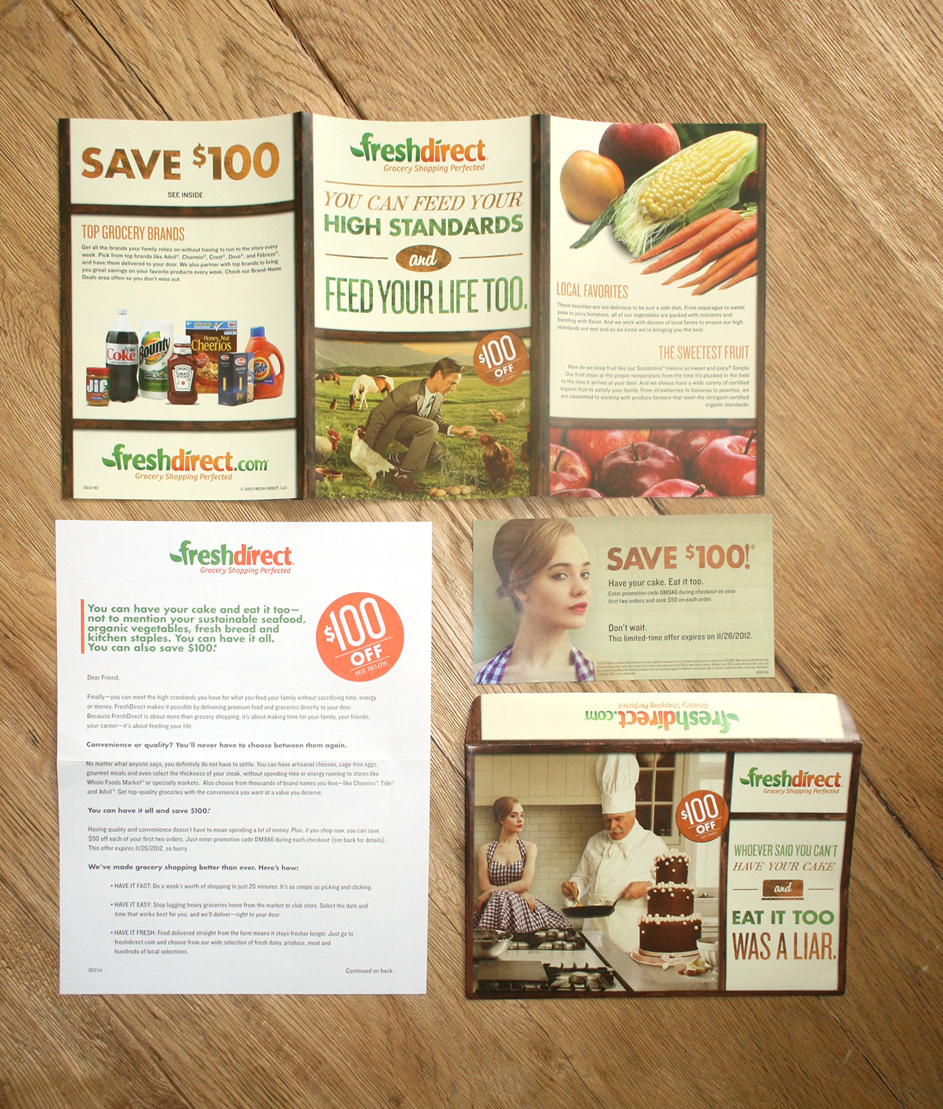 FreshDirect Direct Mail